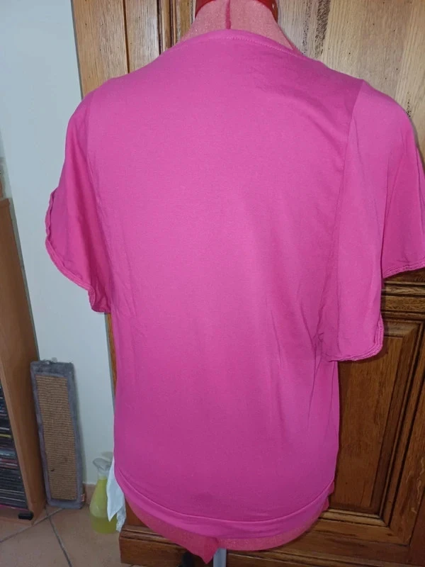 Pink t-shirt by Blanche porte size 42/44 – photo 6